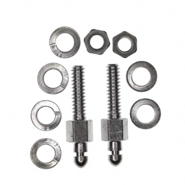 QLOCKPOST-2 NorComp Inc.  Accesorios para conectores D-Sub en forma de D